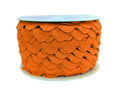 Zackenlitze Uni Orange 12mm - Kopie