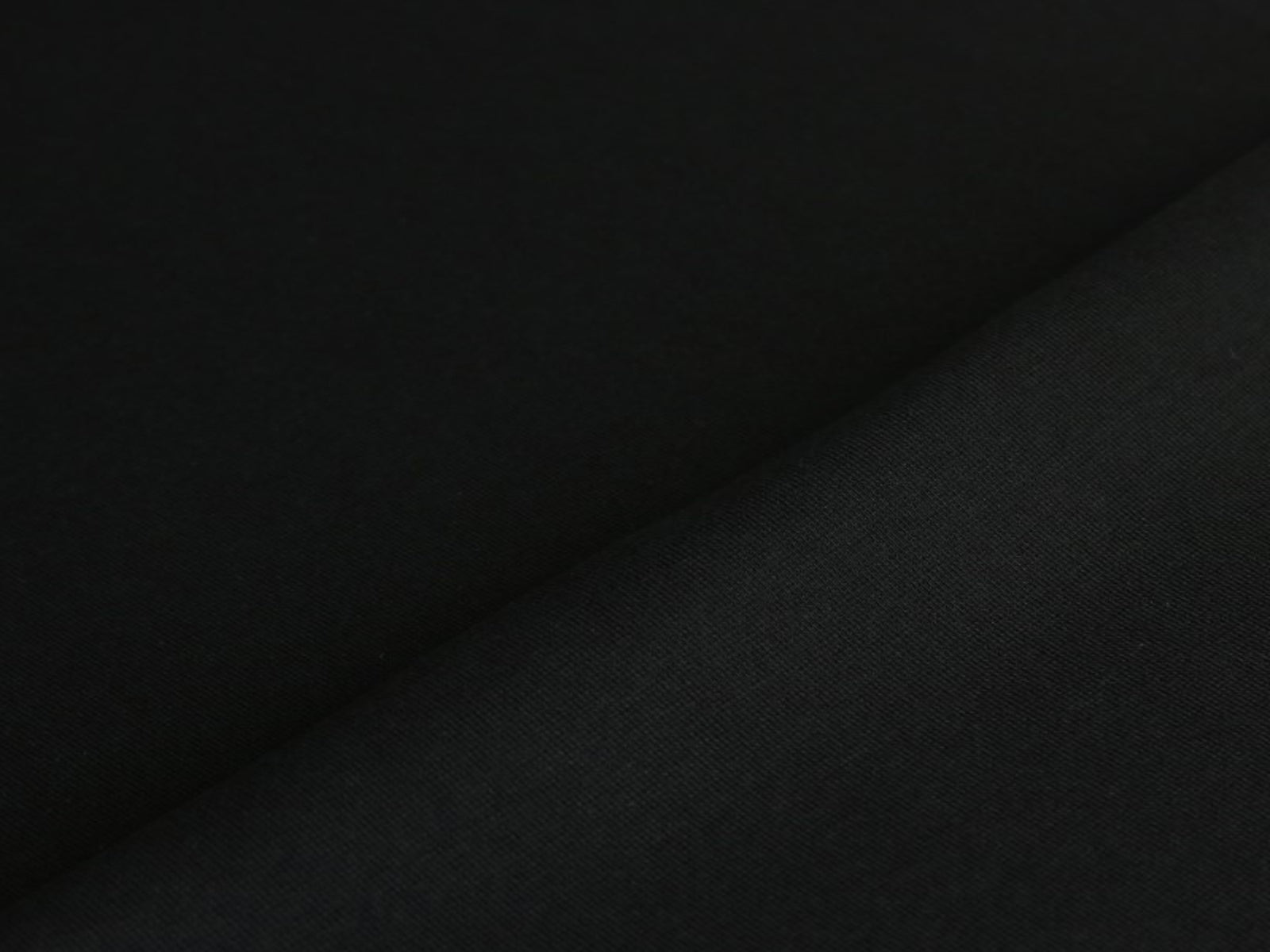 Bündchen Uni Schwarz -N-