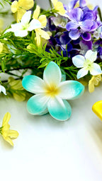 Haarklammer in Blumenform
