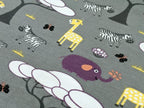 Cotton Jersey Africa Wild Animals
