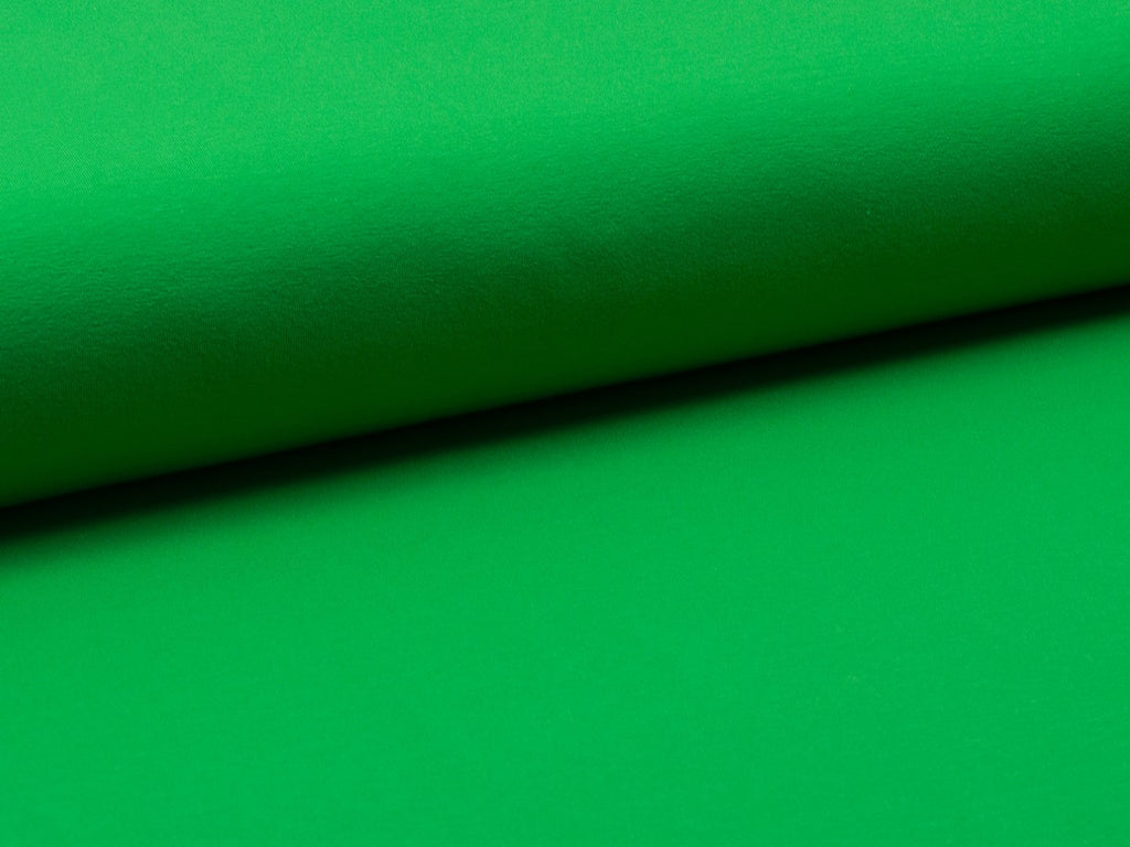 Baumwolljersey Uni Grün