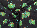 Cotton Jersey Penny Peacock Night Blue