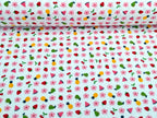 Cotton Jersey Floyd Fruits White
