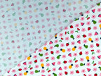 Cotton Jersey Floyd Fruits White
