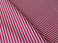 Bündchen gestreift pink/weiß 3mm