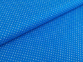 Baumwollstoff Punkte 2mm türkis