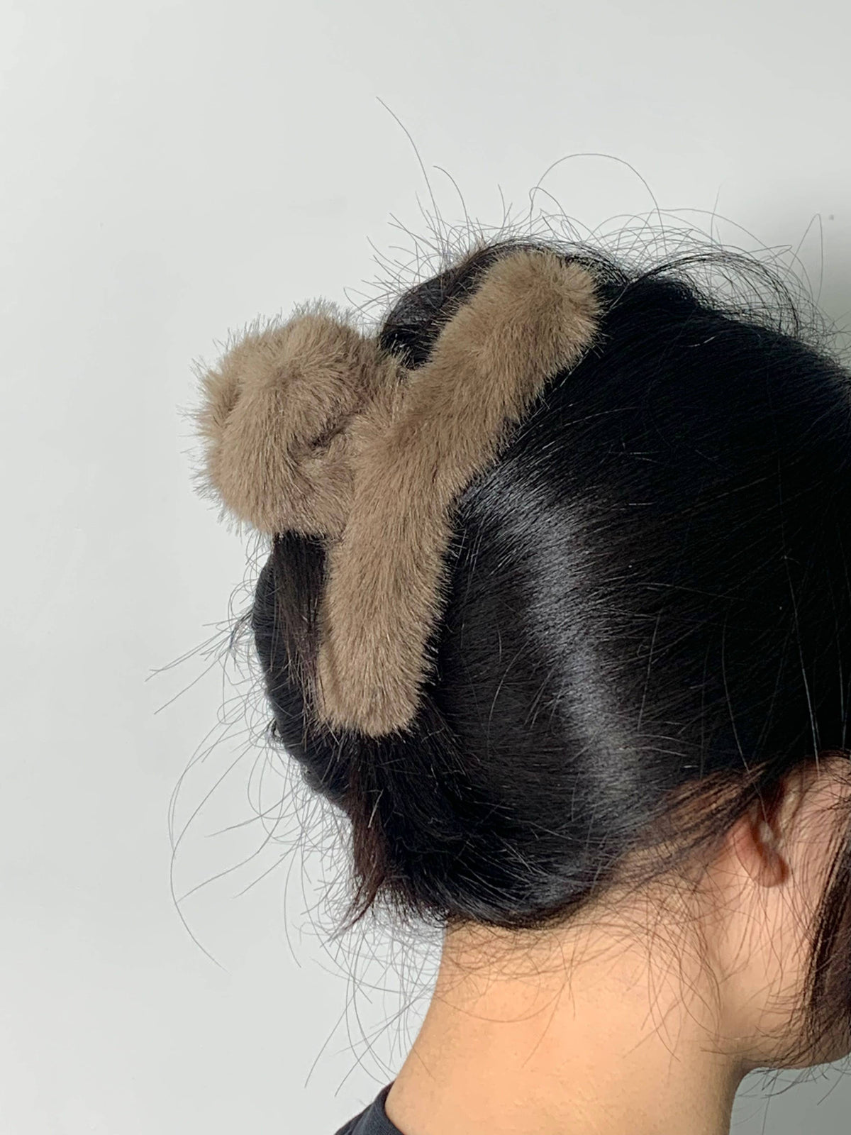 Fluffy Chic Haarspange Flauschig