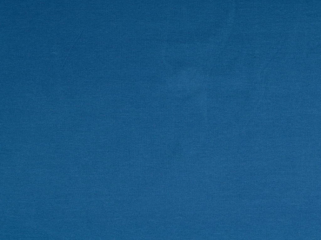 Cotton Jersey Solid Admiral Blue