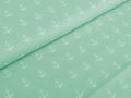 Cotton Fabric Poplin Anchor Mint