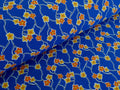 Softshell Floral Vines Blue