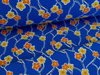 Softshell Floral Vines Blue