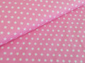 Cotton Fabric Small Stars on Light Pink