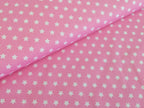 Cotton Fabric Small Stars on Light Pink