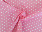 Cotton Fabric Small Stars on Light Pink