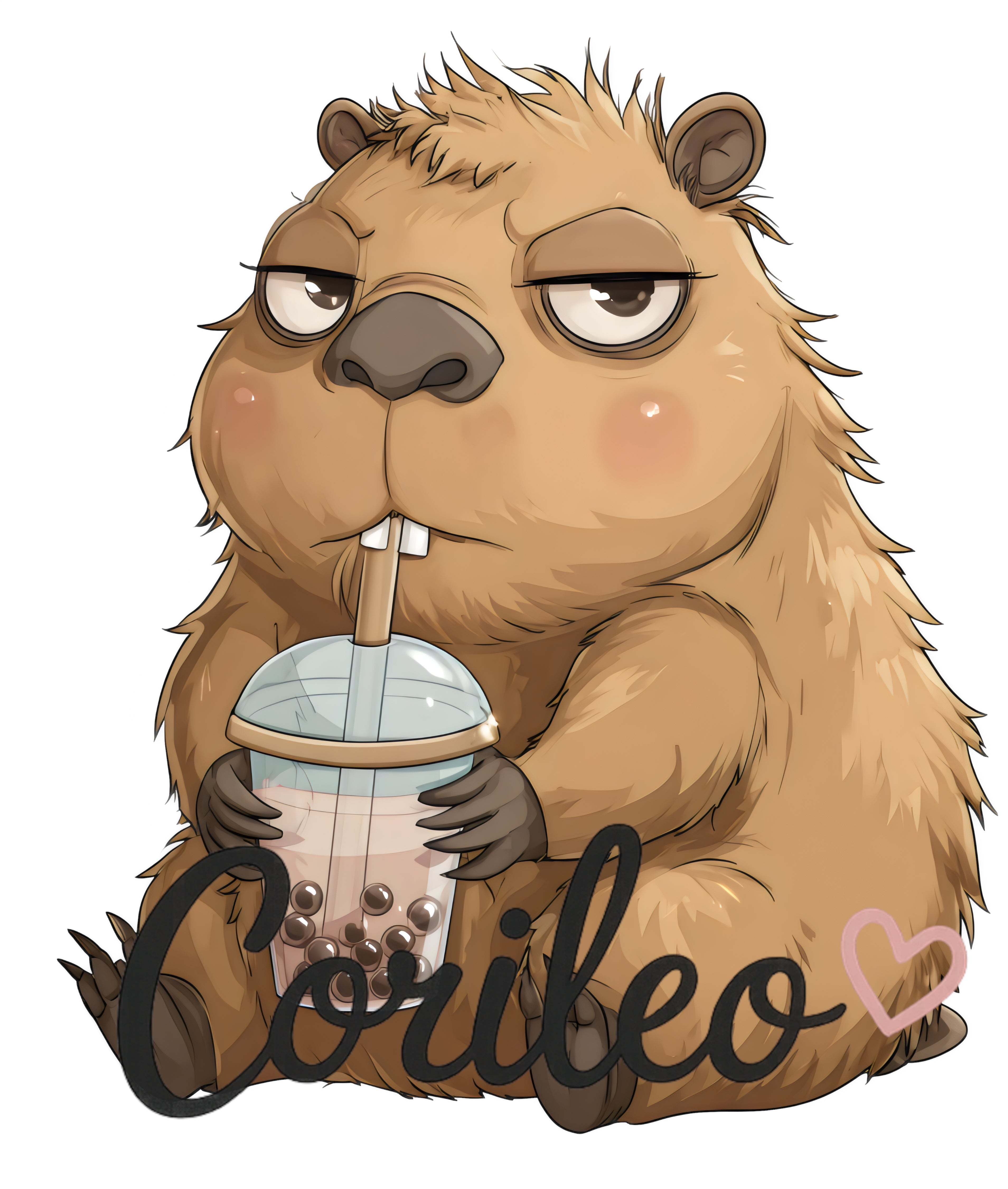 Iron-on Transfer Capybara