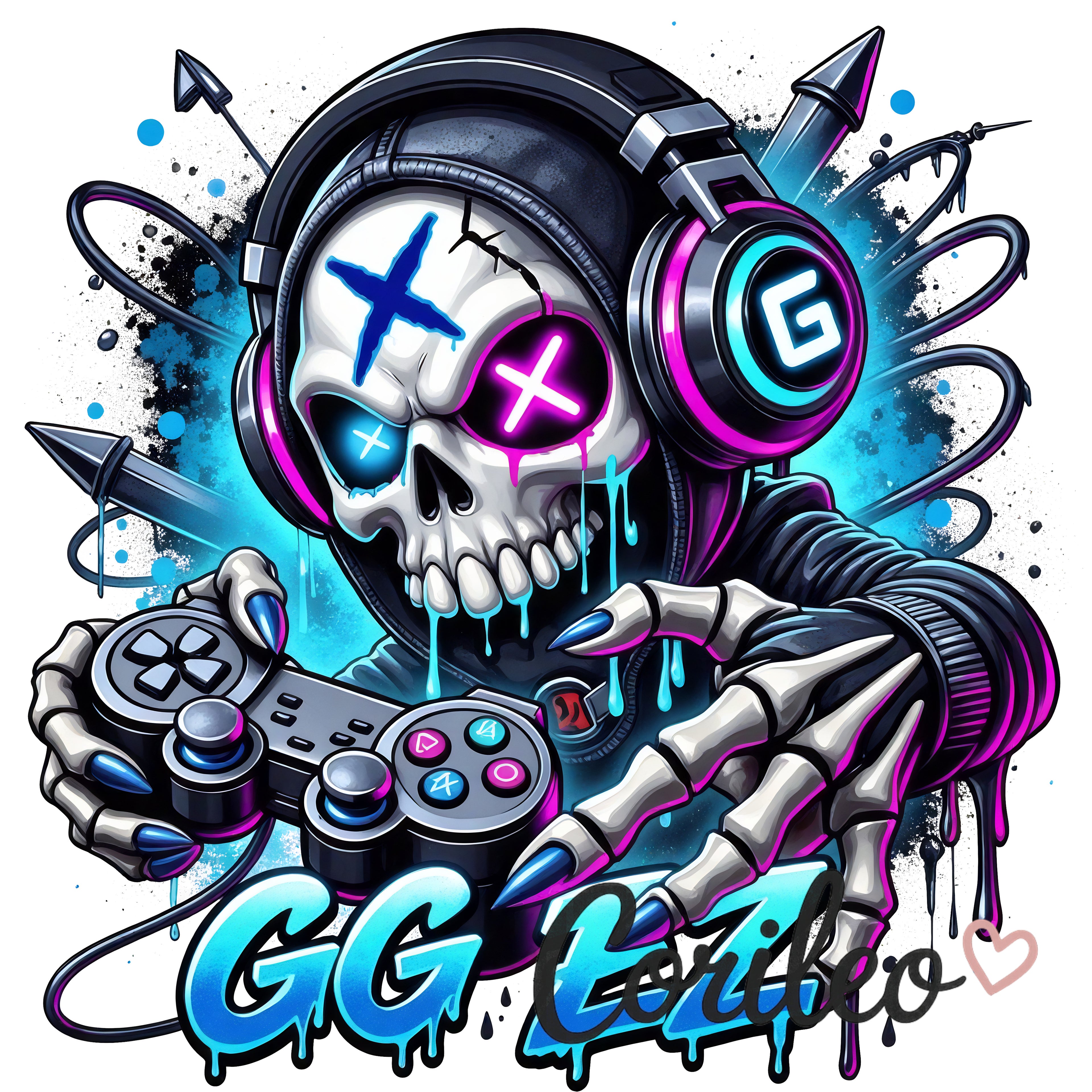 Bügelbild Gaming GG EZ