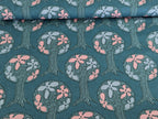 Decorative fabric Rooted Petrol