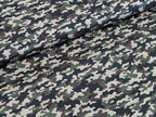 Cotton Fabric Camouflage Green