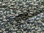 Cotton Fabric Camouflage Green