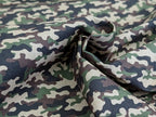 Cotton Fabric Camouflage Green