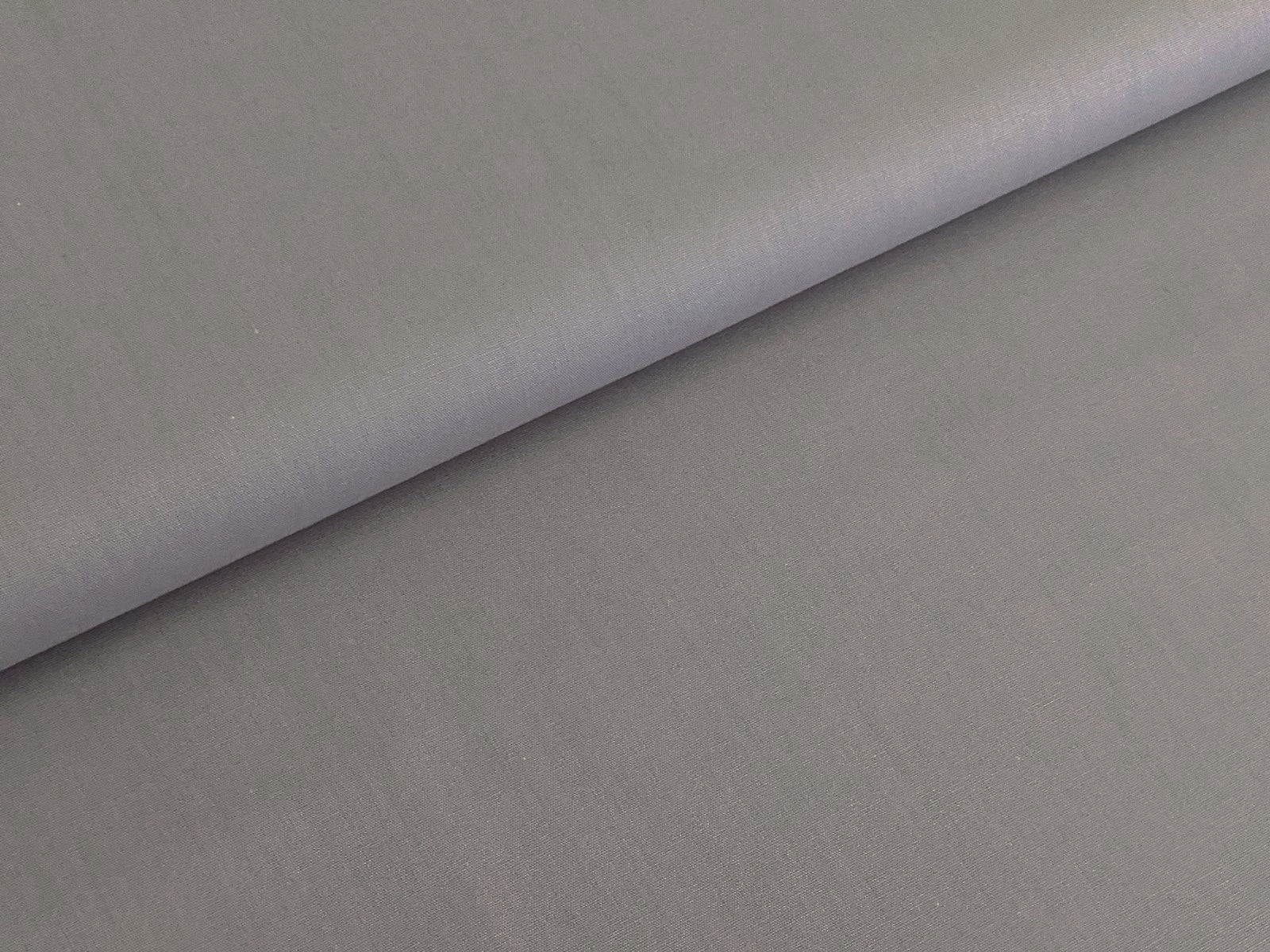 Plain Grey Cotton Fabric