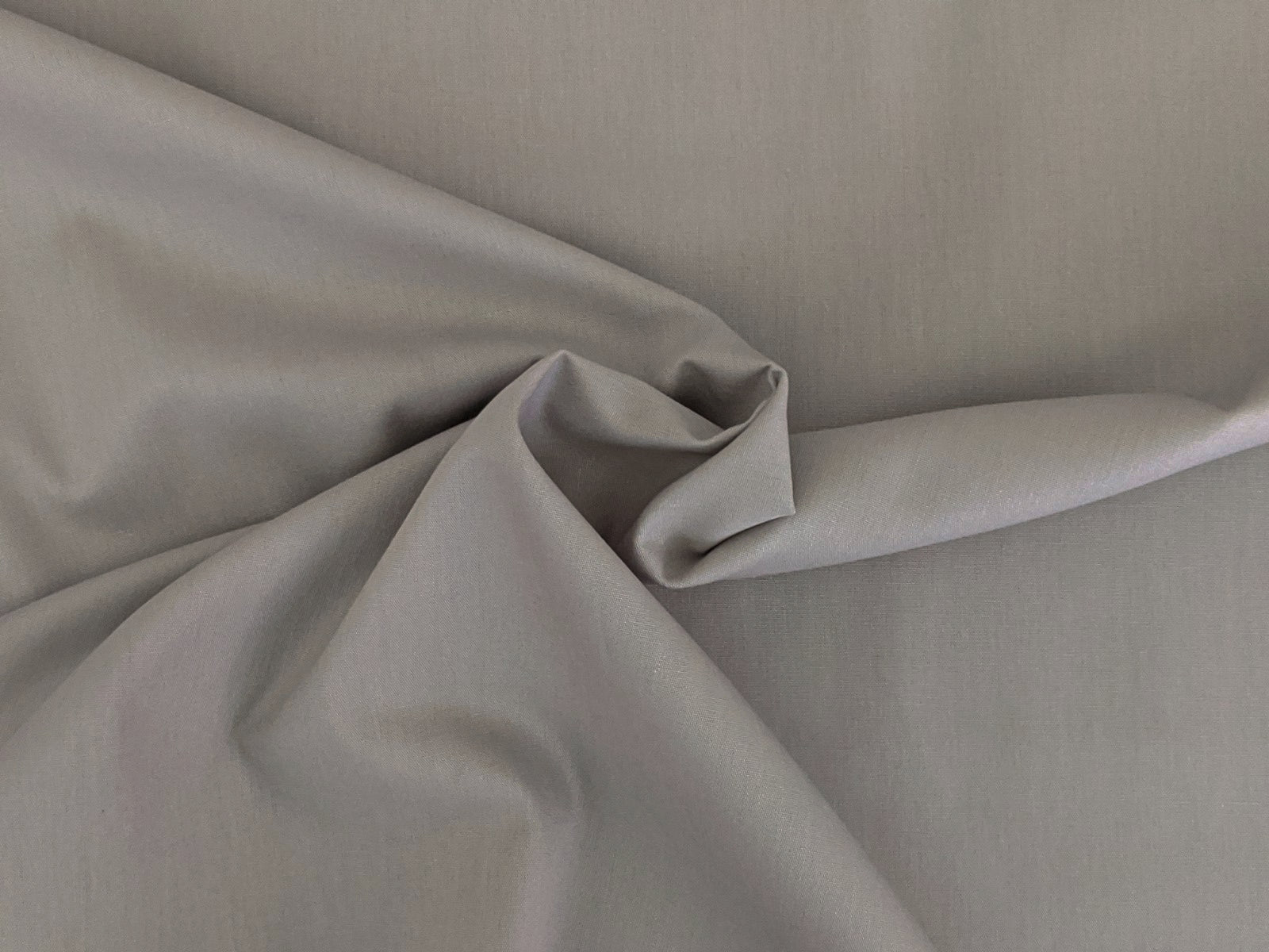 Plain Grey Cotton Fabric