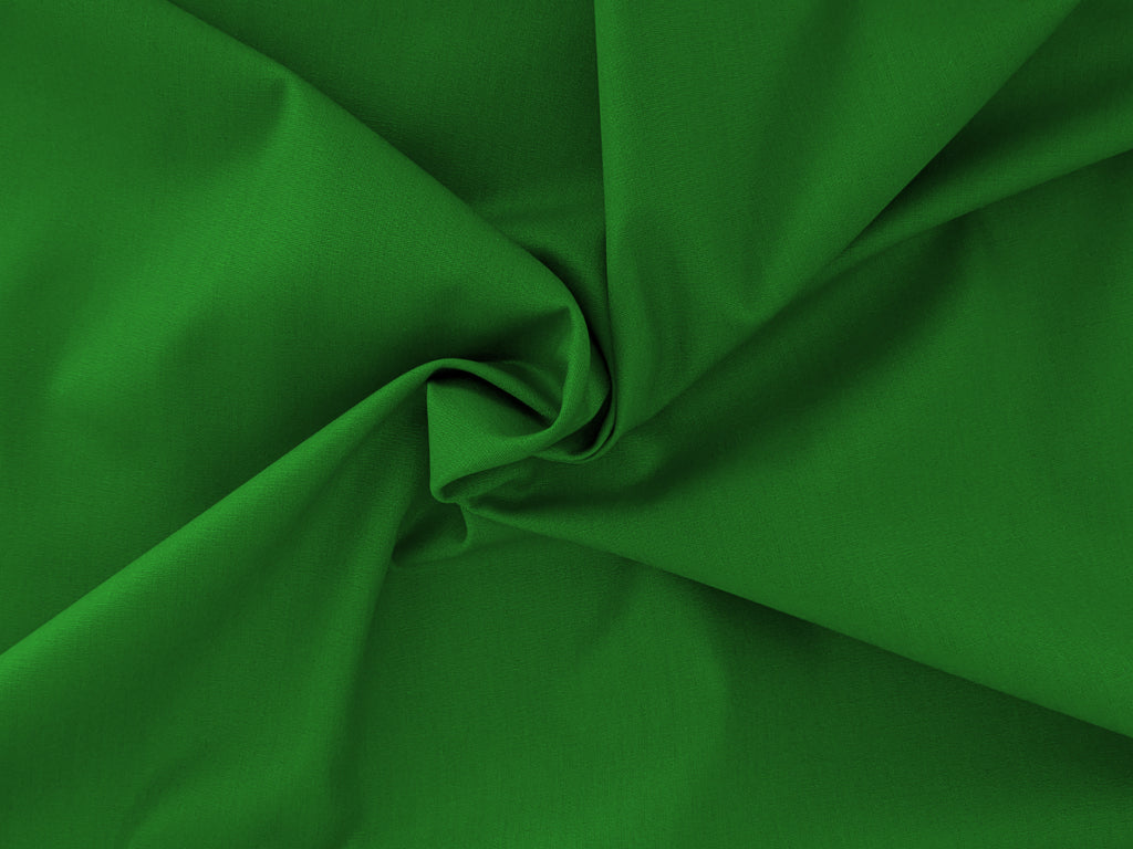 Cotton Fabric Solid Green