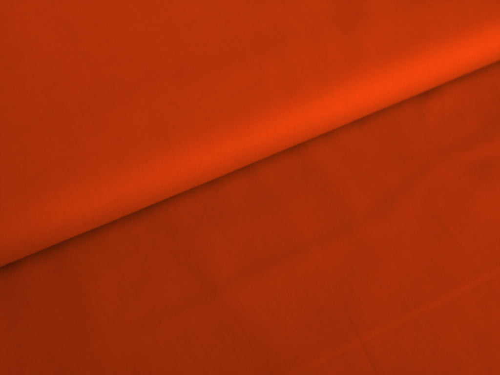 Plain Cotton Fabric Orange