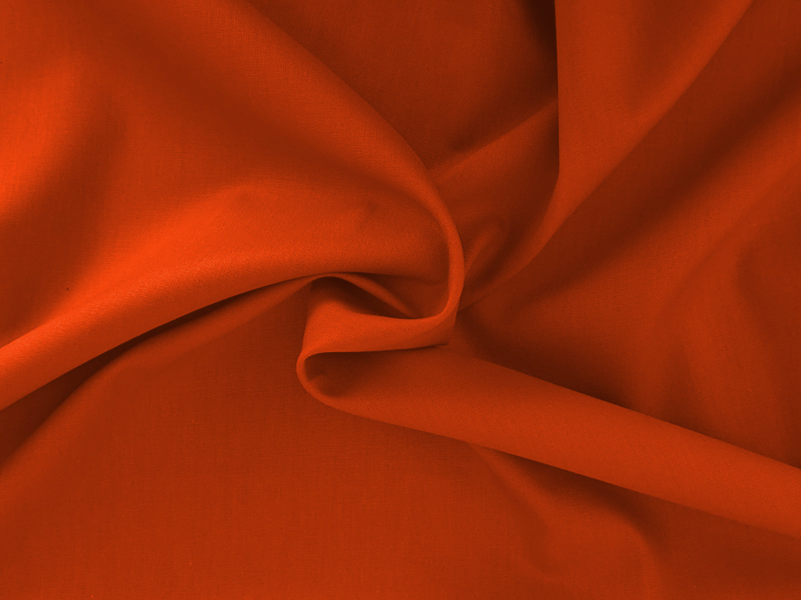 Plain Cotton Fabric Orange