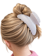Haarspange mit Punkten