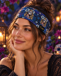 Stirnband Midnight Bloom