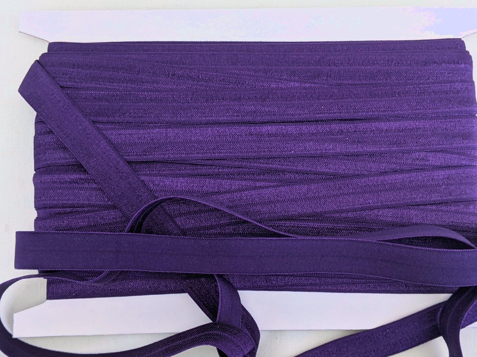 Elastic Bias Tape Polyamide Violet