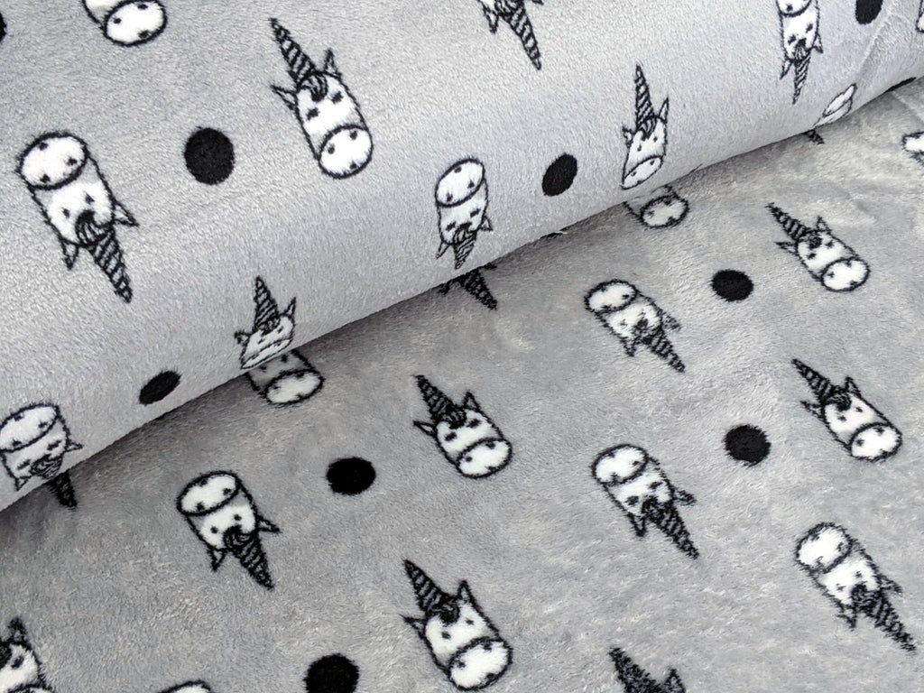 Wellness Fleece Unicorn Grey