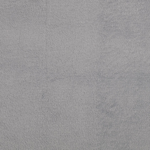 Fleece Fabric Solid Grey