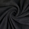 Fleece Fabric Solid Black