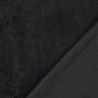Fleece Fabric Solid Black