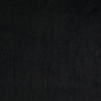 Fleece Fabric Solid Black