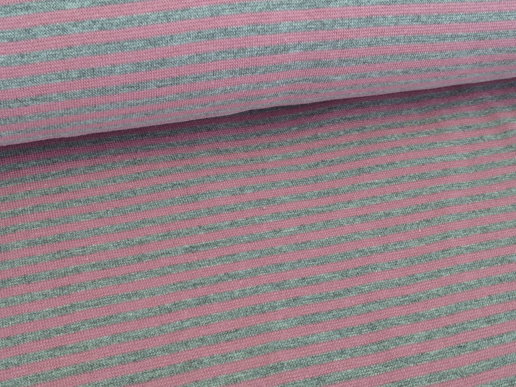 Cuffs Stripes Light Pink / Light Gray Mélange 3mm