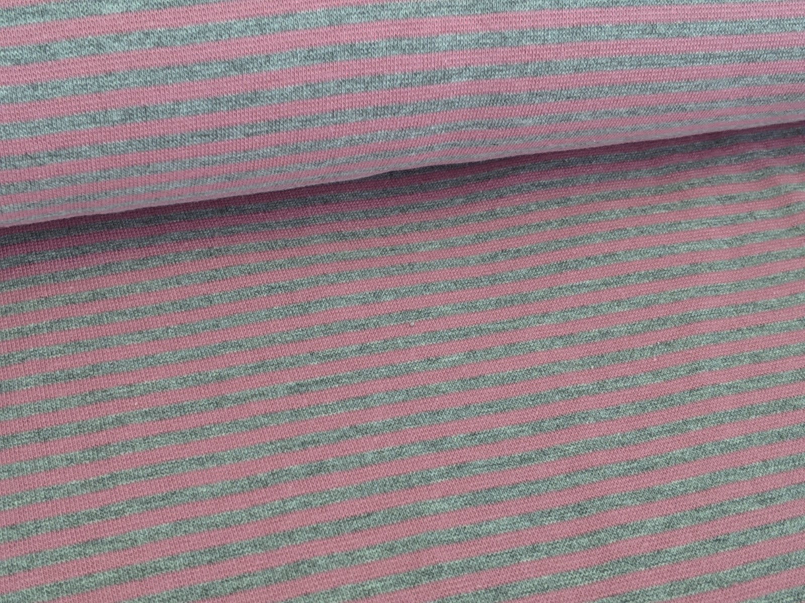 Cuffs Stripes Light Pink / Light Gray Mélange 3mm