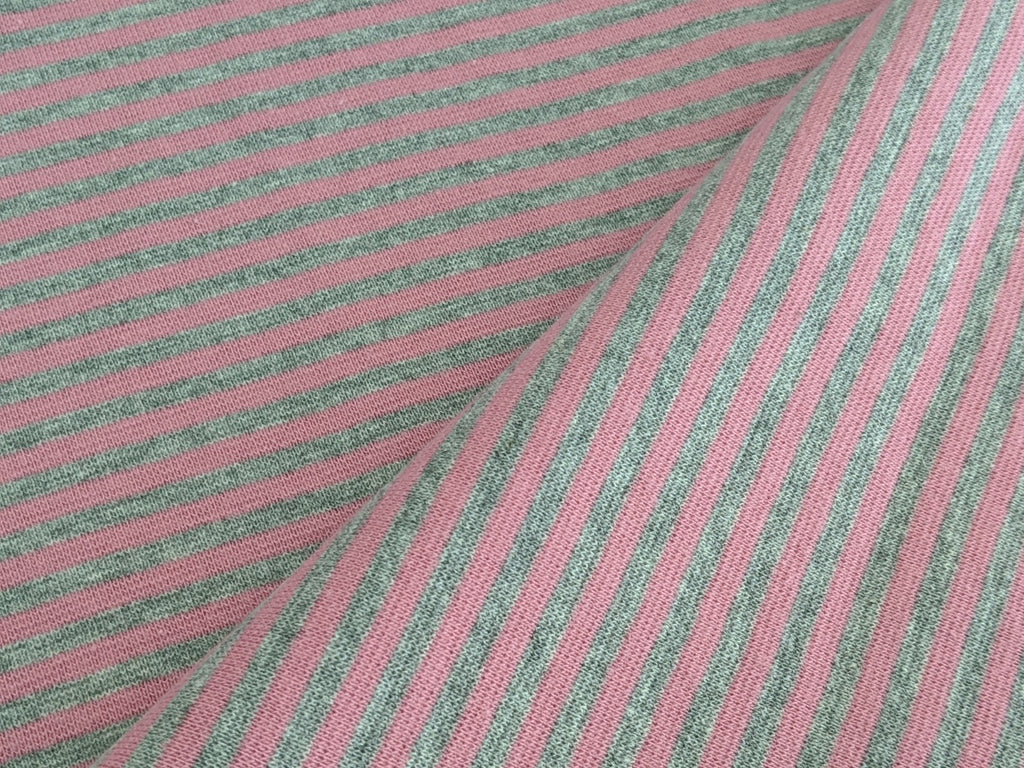 Cuffs Stripes Light Pink / Light Gray Mélange 3mm