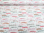 In-house production cotton jersey Lotti and Friends on White