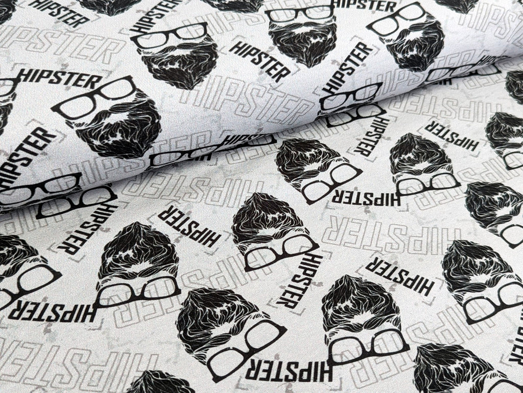 French Terry Printed Hipster KATINOH Gray