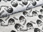 French Terry Printed Hipster KATINOH Gray