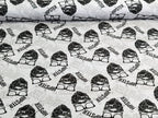 French Terry Printed Hipster KATINOH Gray