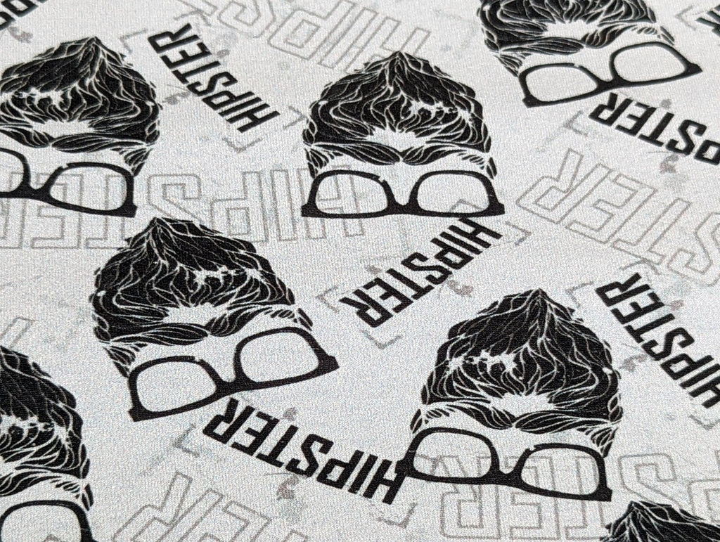 French Terry Printed Hipster KATINOH Gray