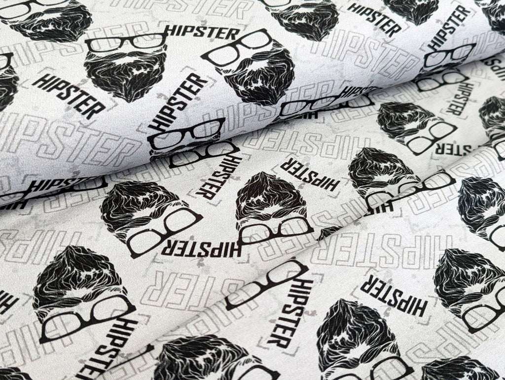 French Terry Printed Hipster KATINOH Gray