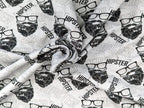 French Terry Printed Hipster KATINOH Gray