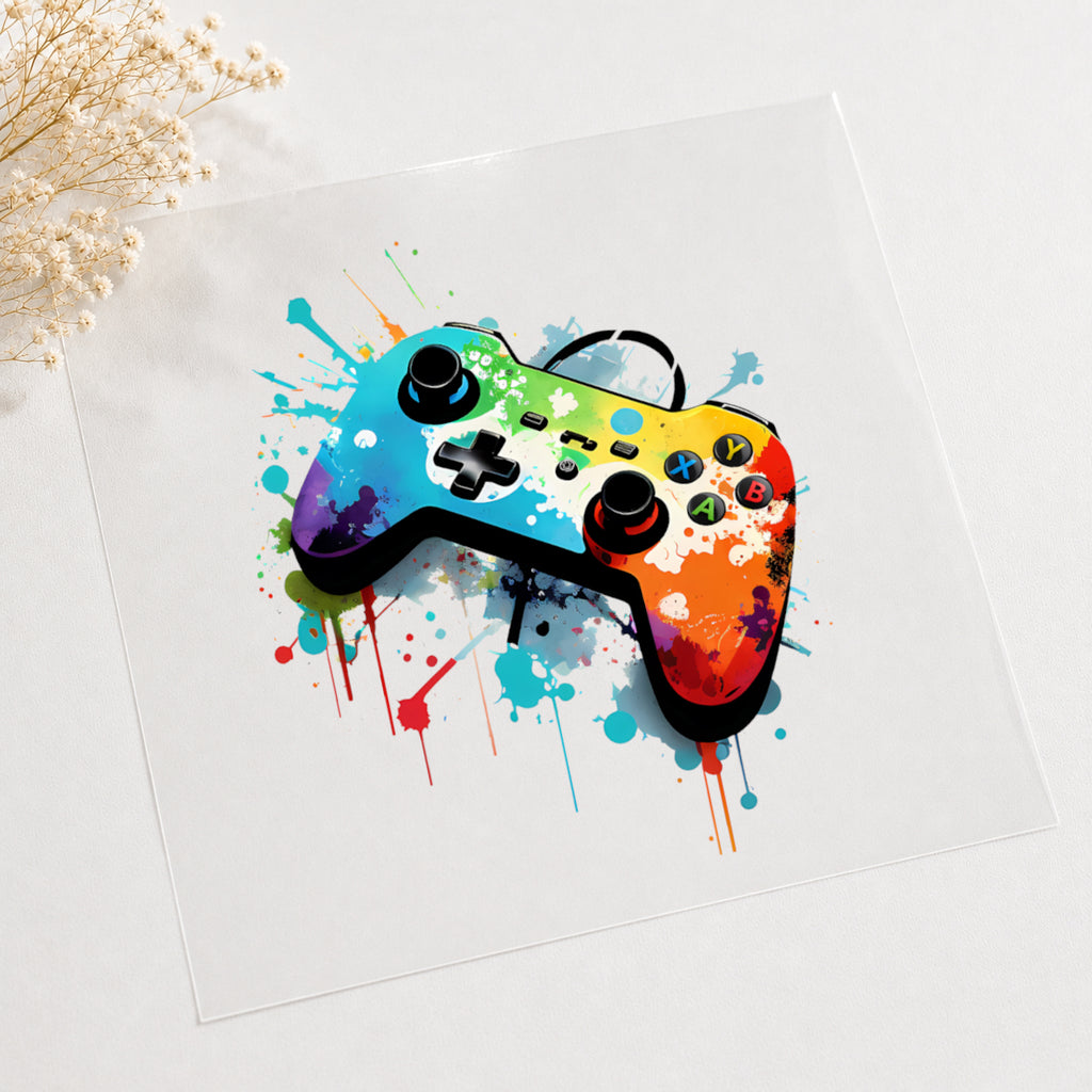 Bügelbild Gamecontroller