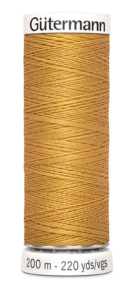 Gütermann All-Purpose Thread 200 m Golden Yellow Brown No.0968