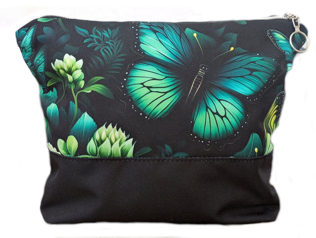 Panel Nähset Kosmetiktasche - Green Fly -